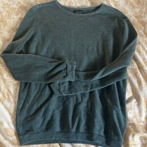 Zara Dark Green Crewneck Sweater